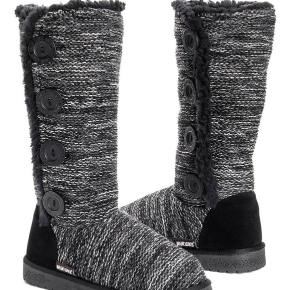 Muk Luks Oxford Liza Boots - Picture 2 of 7